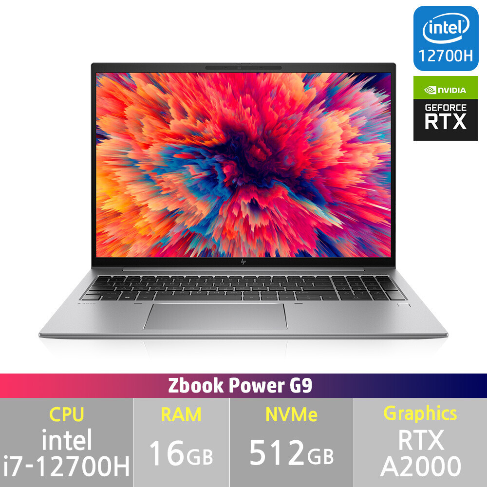 슈퍼hp,HP Z북 ZBook Power G9 4T501AV RTX A2000 i7-12700H/16GB/512SSD/Win10Pro