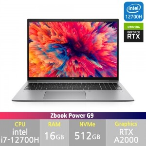 HP Z북 ZBook Power G9 4T501AV RTX A2000 i7-12700H/16GB/512SSD/Win10Pro